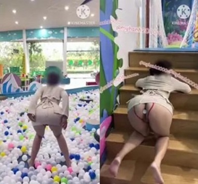 Chơi em gái dâm đãng khoe lồn mọi nơi